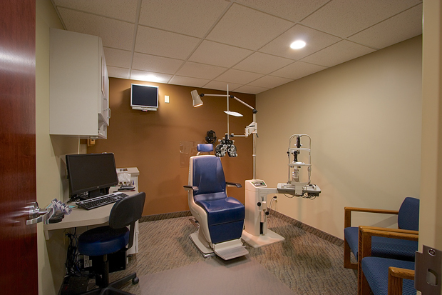 Blaine Eye Clinic Patient Room